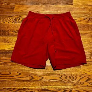 Lululemon Athletica Channel Cross Swim Shorts. Red. Size Medium.